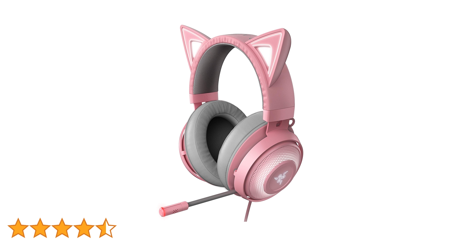Amazon.co.jp: Razer Kraken Kitty Quartz Pink ゲーミングヘッド